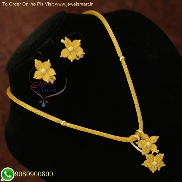 Silver necklace 2024 with gold plated