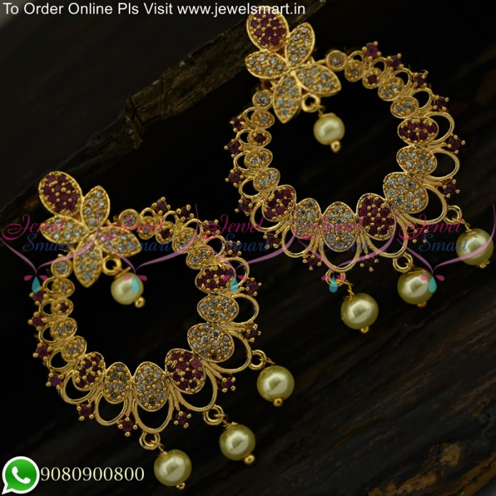 Latest Gold Earrings Designs 2024: Style with Elegance | South Indian Jewels