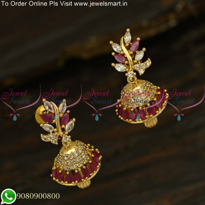 Golden Chandlier Hanging Earrings Gold Jhumka Earring at Rs 50000/pair in  New Delhi