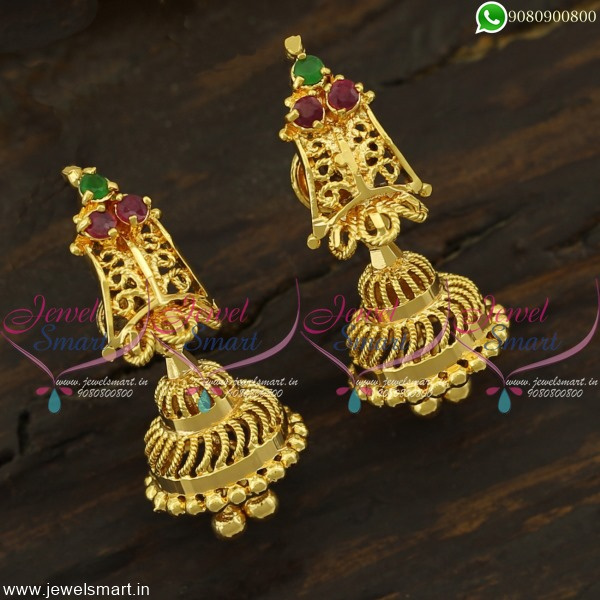 Buy MALABAR GOLD AND DIAMONDS Womens 22KT Gold Earrings | Shoppers Stop