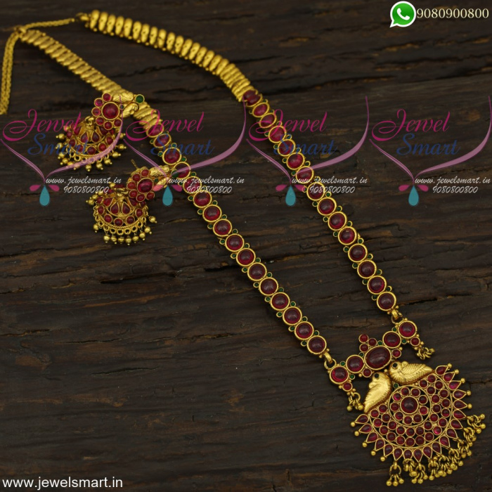 Majestic Original Kemp Long Gold Necklace Handcrafted Artificial Jewellery NL22129