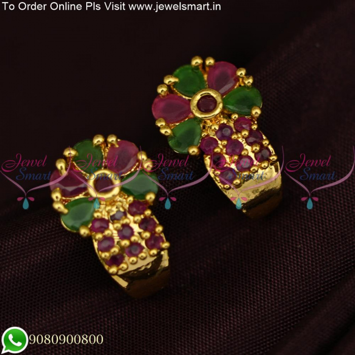J type gold earrings sale