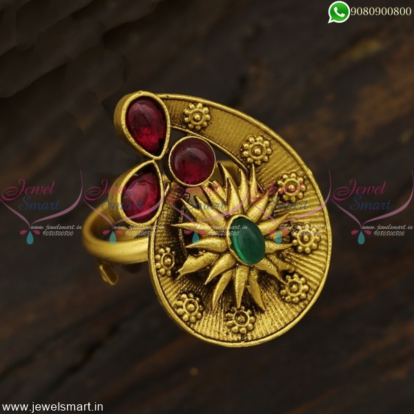 Vivah Creation Gold Plated Finger Rings