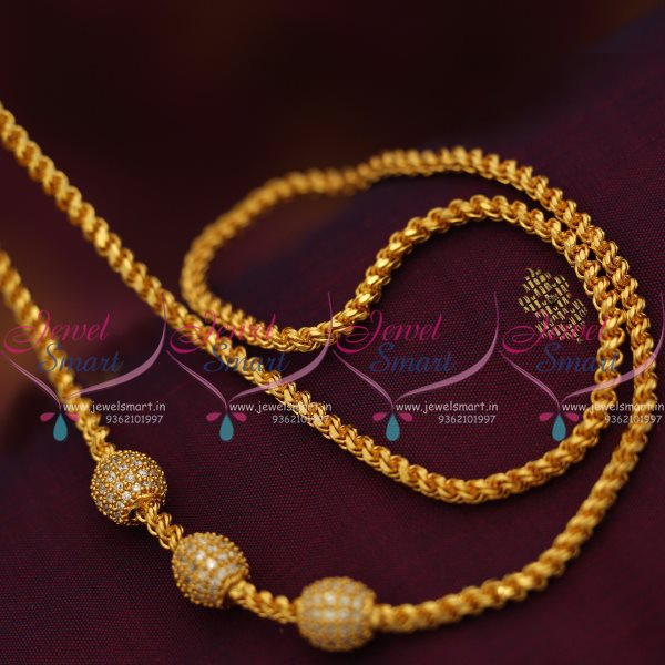 Fancy thali chain designs on sale