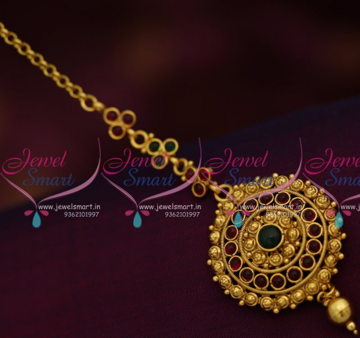 Latest gold maang sale tikka designs 2019