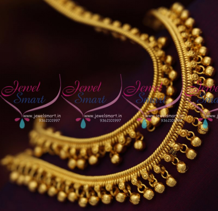 Gold plated shop anklets online shopping