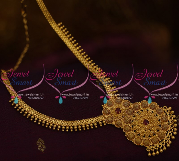 Fancy long store necklace designs