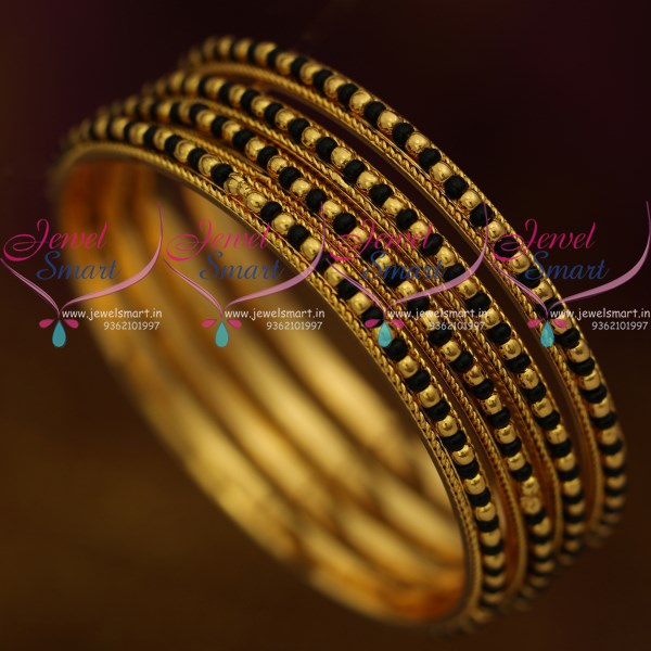Black new arrivals mani bangles
