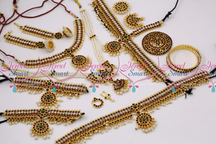 Bharatanatyam jewellery sets wholesale top