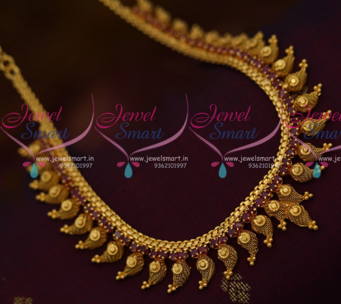 Ruby mango necklace shop