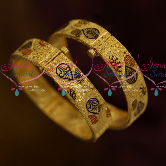 Flat gold bangles store