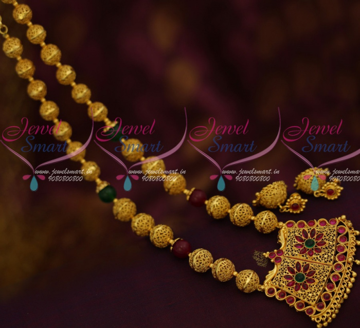 South indian beads shop jewellery designs