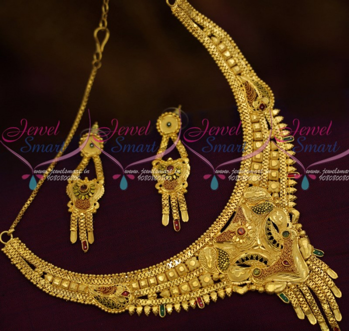 Meenakari gold jewellery online sale