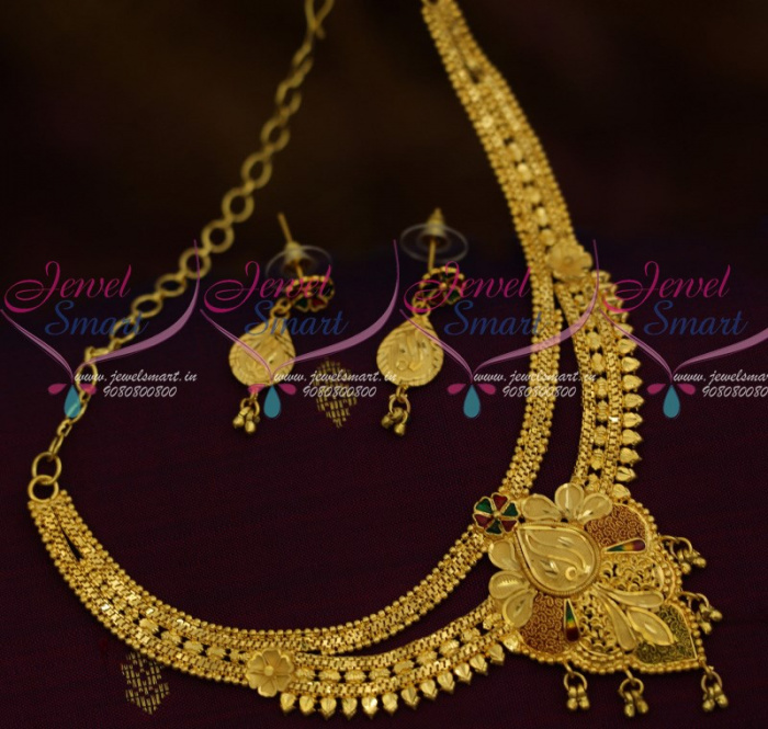 100 gm gold necklace designs hot sale