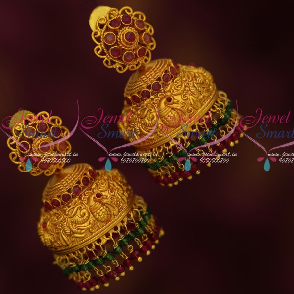 Double step discount jhumka designs