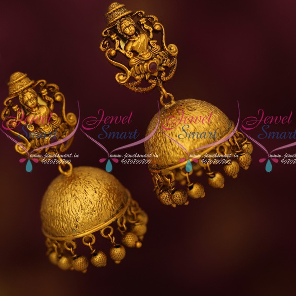 Traditional jhumka designs in gold with price on sale