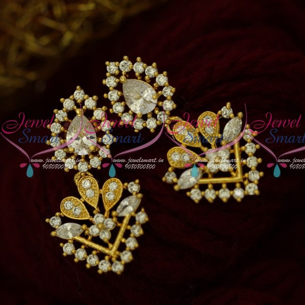 Fancy discount stone earrings