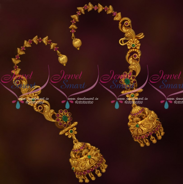 Womens 22K Gold Clip on Earrings Online Low Price Offer on Earrings for  Women  PC Chandra