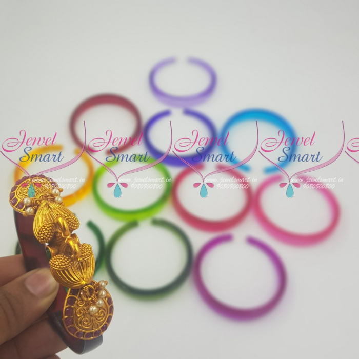 Colour changeable gold bangles top