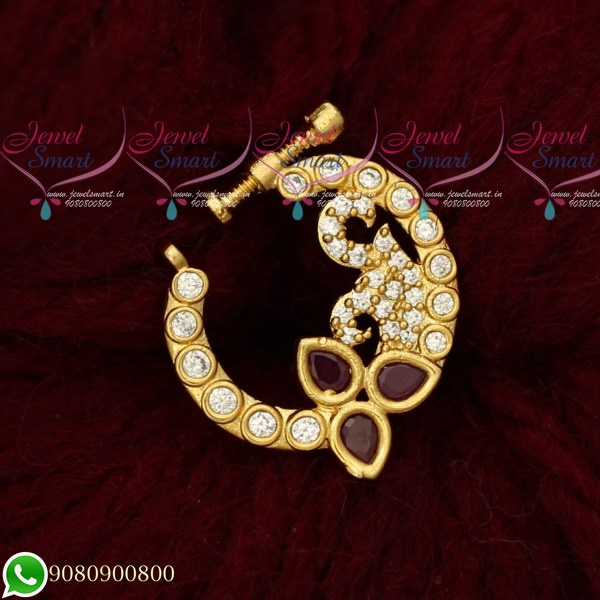 Non piercing top nose ring online