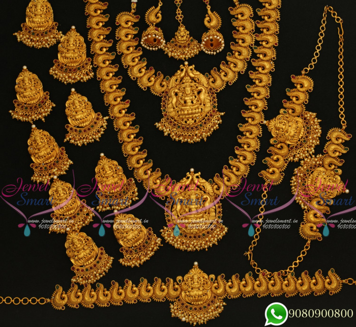 Temple jewellery shop bridal sets online