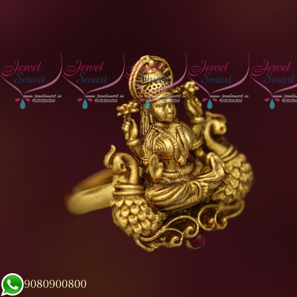 Lakshmi devi gold finger rings sale