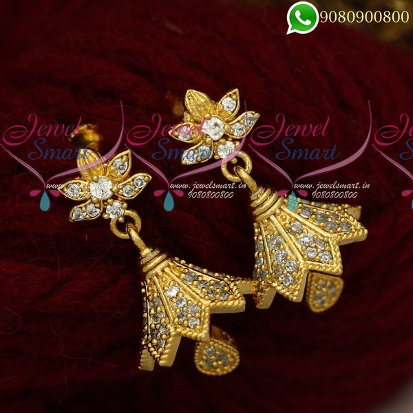 Jhumkas Online Gold Design Imiation Jewelry J19866 JewelSmart.in