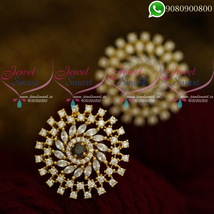 Big ear studs online on sale