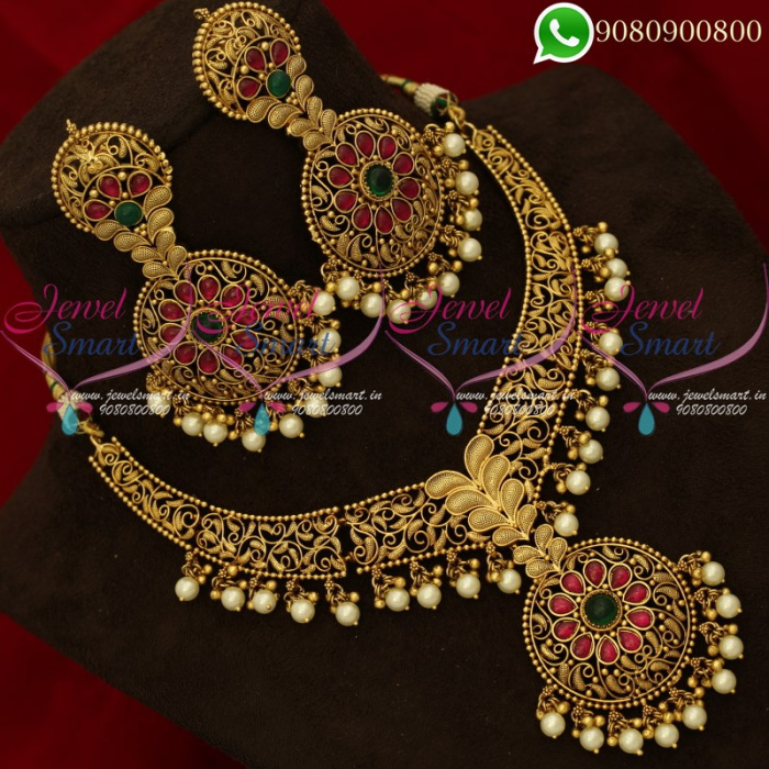 Long earrings and necklace new arrivals