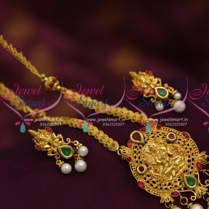 TNL0689 Gold Design Immitation Fashion Jewellery Nakshi Laxmi