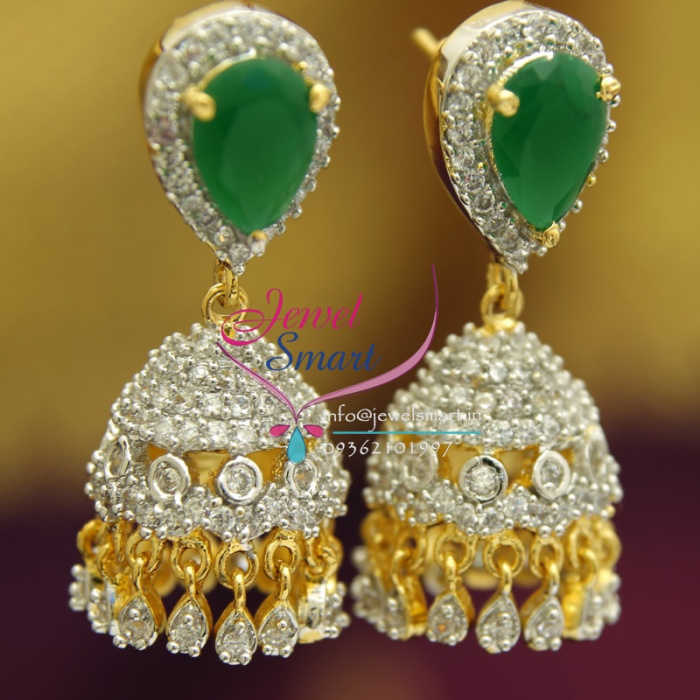 American diamond outlet jhumkas online