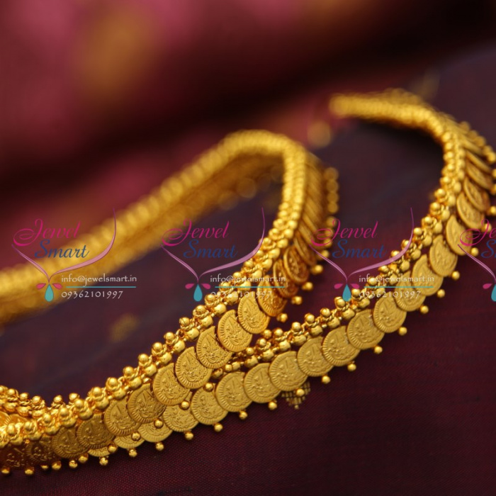 H4497 Kasulaperu Coin Laxmi Design Hip Belt Simple Design Flexible