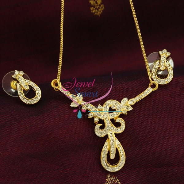 Latest Model Gold Chain Pendant Sets - South India Jewels | Gold chain with  pendant, Gold earrings designs, Gold fashion necklace