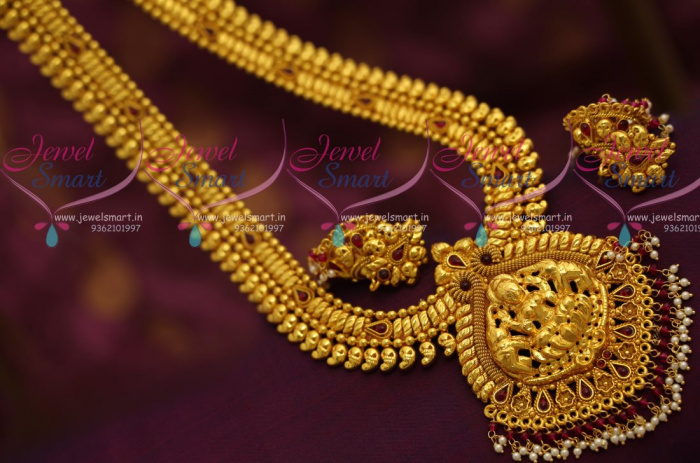 Gold mango mala haram designs discount