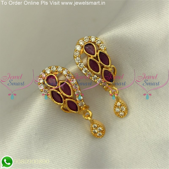 Women's Earrings - Designer Gold Studs