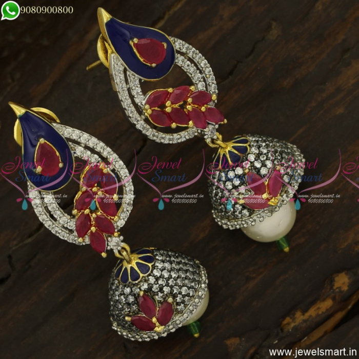 Buy Meenakari Jhumka Earrings Handcrafted Gold toned Traditional Multicolor  Jhumka/Jhumki Earrings for Women and Girls Online In India At Discounted  Prices