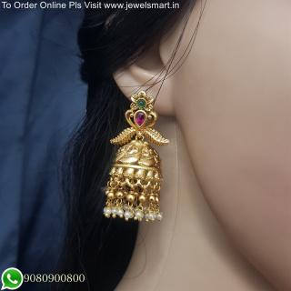 Get Dazzled with Our Beautiful Jhumka Earrings - Perfect for Every Occasion J25647