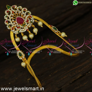 V24374 Beautiful Bajuband Designs for Girls Low Price Medium Size Online