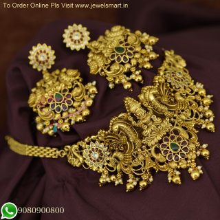 Best Choice Choker Necklace Temple Design | Perfect for Sarees & Ethnic Outfits | Elegant Jewelry NL26555