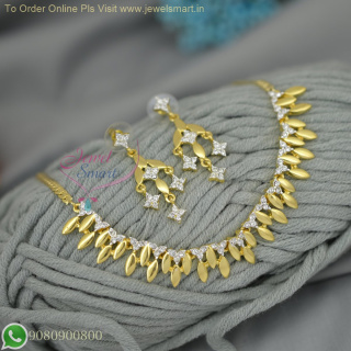 Beautiful Smooth Finish Gold Plated Necklace Sets at Affordable Prices NL26821