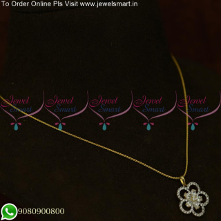 Rhodium Plated High Quality CZ Pendant Earrings Set Diamond Look PS25605