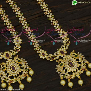 Enduring CZ Fashion Jewellery Combo Mini Bridal Set Time Saver Collections NL21928