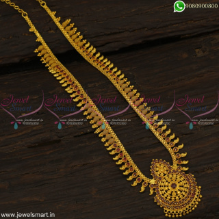 Fancy Design One Gram Gold haram Latest Artificial Jewellery Long Lasting Colour NL19149