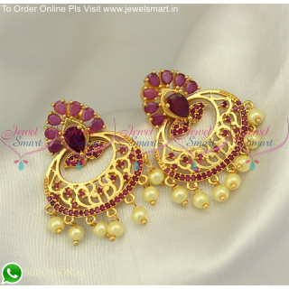 Gorgeous and Affordable Stone Stud Earrings Gold Plated ER25093