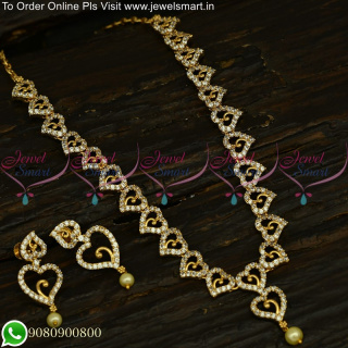Gorgeous Gold Necklace Designs Heart Design For Your Loved Ones NL25115