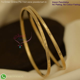 Impon Panchaloha Bangles – No Plating, Daily Wear, Long-Lasting Color B27121