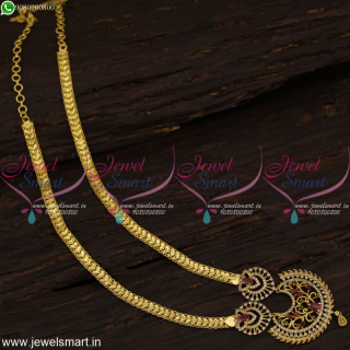 Long Chains Pendant Gold Plated Haram New Fashion South Jewellery CS21341