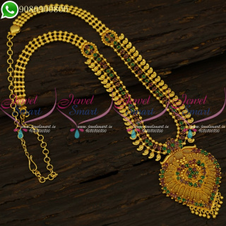 Long Necklace One Gram Gold Plated Jewellery Suppliers Online Fashion NL21176