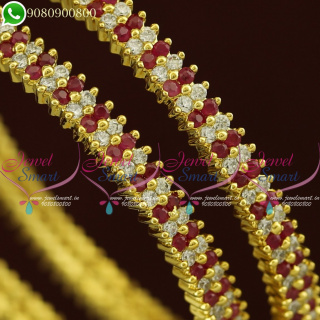 CZ Jewellery Bangles Latest Gold Design Artificial Collections Online