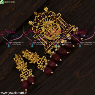 Temple Jewellery Gold Design Pendant Set One Gram Imitation Collections Online